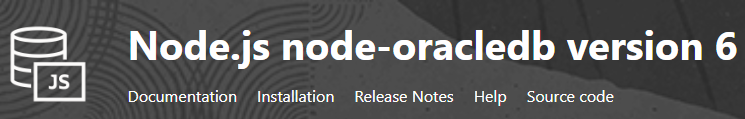 Nuevo conector para NodeJS de Oracle versión 6